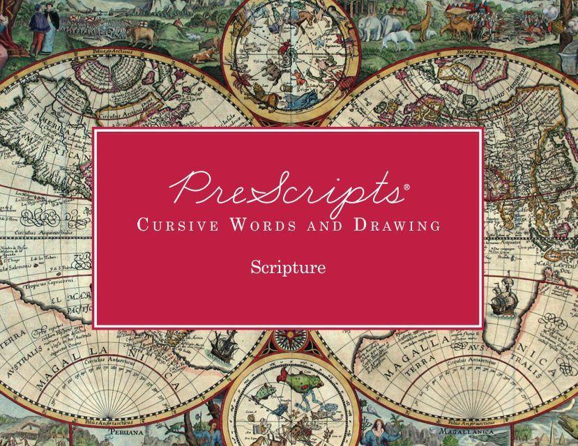 PreScripts ® Cursive Words and Drawing: Scripture – Classical ...