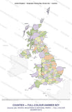 United Kingdom Cycle 3 Geography Maps (Full Colour Answer Key)