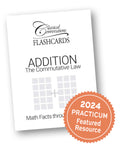 Addition: The Commutative Law (Math Flashcards)