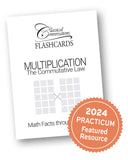 Multiplication: The Commutative Law (Math Flashcards)