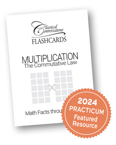 Multiplication: The Commutative Law (Math Flashcards)