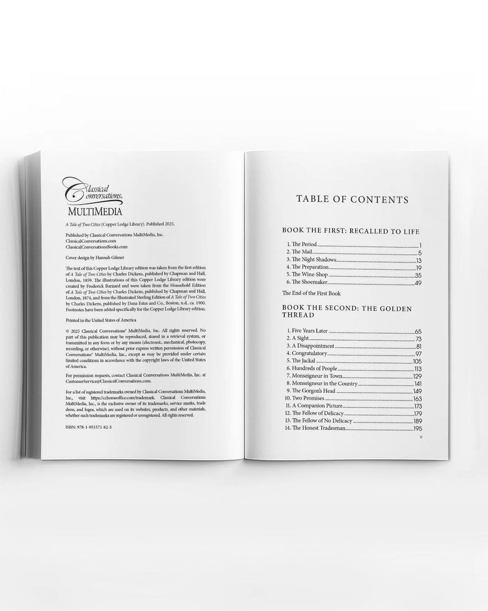 Copper Lodge Library: A Tale of Two Cities – Classical Conversations ...