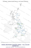 United Kingdom Cycle 3 Geography Maps (Full Colour Answer Key)