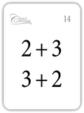 Addition: The Commutative Law (Math Flashcards)