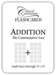 Addition: The Commutative Law (Math Flashcards)