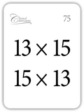 Multiplication: The Commutative Law (Math Flashcards)