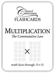 Multiplication: The Commutative Law (Math Flashcards)