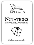 Notations: Symbols and Abbreviations (Math Flashcards)