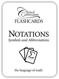 Notations: Symbols and Abbreviations (Math Flashcards)