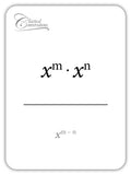 Algebra: Laws and Limits Flashcards