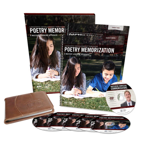 IEW Linguistic Development through Poetry Memorization (Teacher's Manual & CDs)