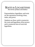 Math Flashcards Roots & Logarithms: Bases and Indices