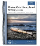 IEW Modern World History-Based Writing Lessons Series (Cycle 3) Teacher's Manual Only