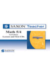 Saxon Math 5/4 Homeschool Saxon Teacher CD ROM 3rd Edition