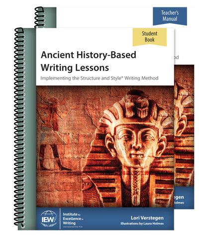 IEW Ancient History-Based Writing Lessons Series (Cycle 1) Combo