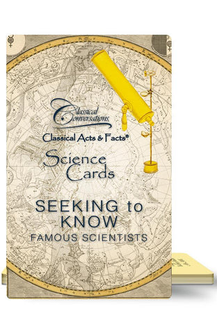 Classical Acts & Facts® Science Cards: Famous Scientists