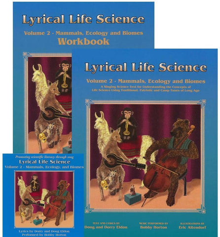 Lyrical Life Science, Vol. 2: Mammals, Ecology and Biomes (Set)