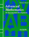 Saxon Advanced Mathematics, 2nd edition, Solutions Manual